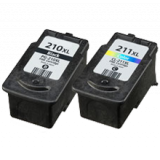 CANON PG-210XL / CL-211XL High Yield INK / INKJET Cartridge Combo