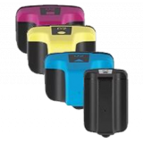 HP 02 INK / INKJET Cartridge Set Black Cyan Yellow Magenta