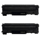 PACK of 2-CANON 128 (3500B001AA) Laser Toner Cartridge