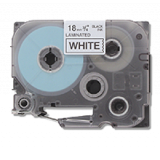 Brother TZE-241 Black on White label 