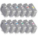 CANON PFI-306 INK / INKJET Cartridge Set Black Cyan Magenta Yellow Light Cyan Photo Magenta Matte Black Gray Light Gray Blue Green Red