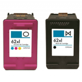 HP 62XL INK / INKJET Cartridge High Yield COMBO PACK
