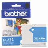 ~Brand New Original BROTHER LC51C INK / INKJET Cartridge Cyan