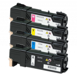 XEROX 6140 Laser Toner Cartridge Set Black Cyan Yellow Magenta