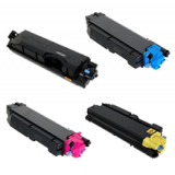 KYOCERA MITA TK-5152 Laser Toner Cartridge Set Black Cyan Magenta Yellow