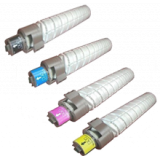 RICOH C300 Laser Toner Cartridge Set Black Cyan Magenta Yellow