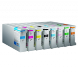 EPSON T624 INK / INKJET Cartridge Set Black Cyan Magenta Yellow Light Cyan Light Magenta Green Orange
