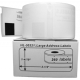 DYMO 30321 White Large Address Label Rolls - 1-2/5