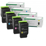 ~BRAND NEW ORIGINAL LEXMARK 78C1U ULTRA HIGH YIELD LASER TONER CARTRIDGE SET BLACK CYAN MAGENTA YELLOW