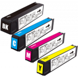 HP 972A INK / INKJET Cartridge Set Black Cyan Magenta Yellow
