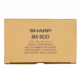 ~Brand New Original SHARP MXSCX1 Laser Staple Cartridge Box of 3