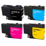 BROTHER LC3039 INK / INKJET CARTRIDGE SET BLACK CYAN YELLOW MAGENTA