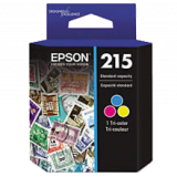 ~Brand New Original EPSON T215530 (215)  INK / INKJET Cartridge Ultra Tri-Color