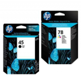 ~Brand New Original HP 51645A / C6578A (45A / 78A) INK / INKJET Cartridge Combo Pack Black Tri-Color