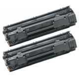 PACK of 2-HP CB435A HP35A Laser Toner Cartridge