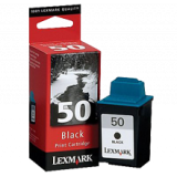 ~Brand New Original LEXMARK 17G0050 #50 INK / INKJET Black