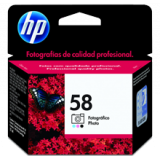 Brand New Original OEM HP C6658A (58) INK / INKJET Cartridge Photo