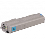 OKIDATA 46490603 High Yield Laser Toner Cartridge Cyan