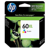 ~Brand New Original HP CC644WN HP 60XL Tri-Color High Yield Inkjet Cartridge