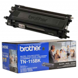 ~Brand New Original BROTHER TN115BK Laser Toner Cartridge Black High Yield
