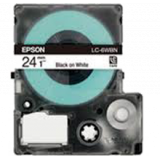 EPSON SS24KW (LC-6WBN) Label Tape Maker Black on White