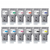 CANON PFI-206 INK / INKJET Cartridge Set Black Matte Black Cyan Magenta Yellow Red Green Blue Grey Photo Magenta Photo Cyan Photo Grey