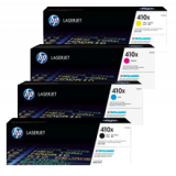 ~Brand New Original HP CF410X Laser Toner Cartridge High Yield Set Black Cyan Yellow Magenta