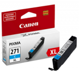 ~Brand New Original CANON CLI-271XL-C High Yield INK / INKJET Cartridge Cyan