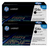 ~Brand New Original HP Q6000AD Laser Toner Cartridge Black Dual Pack