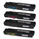 XEROX 6655 Laser Toner Cartridge Set Black Yellow Magenta Cyan