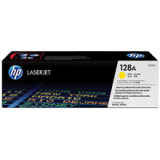 ~Brand New Original HP CE322A 128A Laser Toner Cartridge Yellow