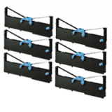 Lexmark / IBM 1040888 Ribbons 6-PACK Black
