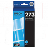 ~Brand New Original EPSON T273220 (T273) INK / INKJET Cartridge Cyan