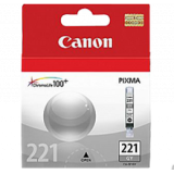 ~Brand New Original Canon CLI-221GY INK / INKJET CARTRIDGE Grey