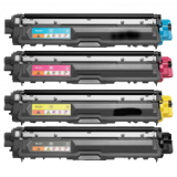 BROTHER TN221 Laser Toner Cartridge Set Black Cyan Magenta Yellow