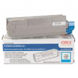 ~Brand New Original OKIDATA 43324403 Laser Toner Cartridge Cyan