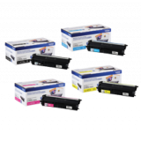 ~Brand New Original BROTHER TN-433 Laser Toner Cartridge Set High Yield Black Cyan Magenta Yellow