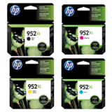 ~Brand New Original HP 952XL High Yield INK / INKJET Cartridge Set Black Cyan Yellow Magenta