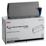 ~Brand New Original OKIDATA 41963004 Laser Toner Cartridge Black
