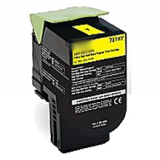 LEXMARK 70C1HY0 High Yield Laser Toner Cartridge Yellow
