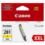 ~Brand New Original CANON 1982C001 (CLI-281XXL) Super High Yield INK / INKJET Cartridge Yellow