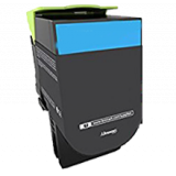 LEXMARK 71B10C0 Laser Toner Cartridge Cyan