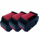 Francotyp Postalia GSOPTI30 INK / INKJET Cartridge Red (Box of 3)