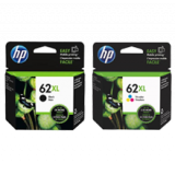 ~Brand New Original HP 62XL INK / INKJET Cartridge High Yield COMBO PACK