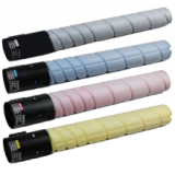 KONICA MINIOLTA TN-324 Laser Toner Cartridge Set Black Cyan Magenta Yellow