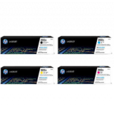 ~Brand New Original HP 202X High Yield Laser Toner Cartridge Set Black Cyan Magenta Yellow