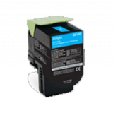 Lexmark 80C1HC0 Laser Toner Cartridge Cyan High Yield