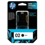 ~Brand New Original HP C8721WN (02) INK / INKJET Cartridge Black