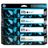 ~Brand New Original HP 970 / 971 INK/INKJET Cartridge Set Black Cyan Magenta Yellow