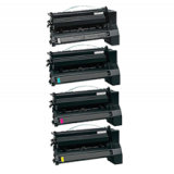 Lexmark C780 / X782 Laser Toner Cartridge Set Black Cyan Magenta Yellow High Yield